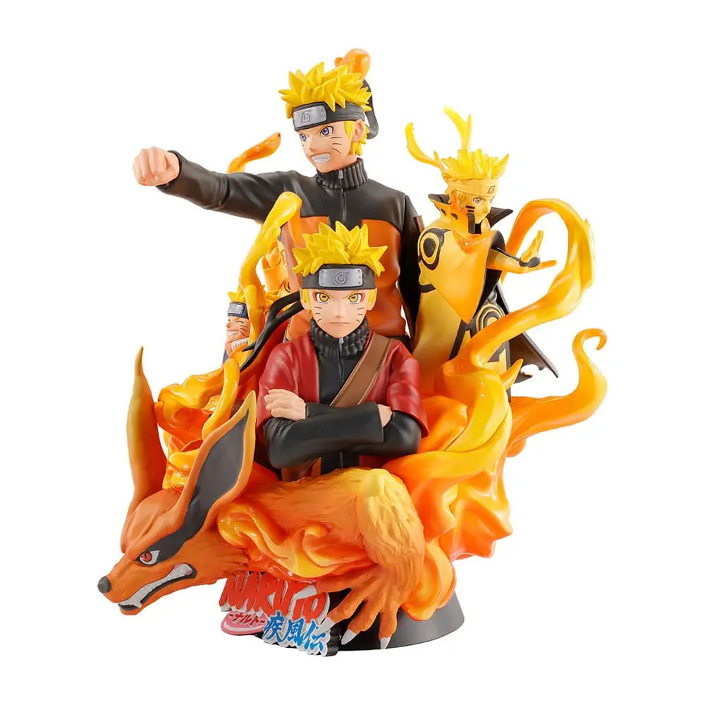 NARUTO SHIPPUDEN - Naruto 01 - Statuette Petitrama DX 15cm bems