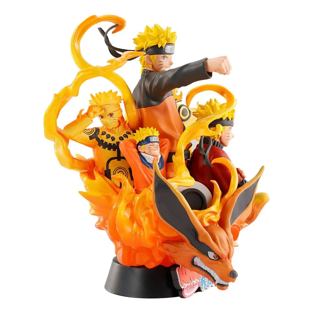 NARUTO SHIPPUDEN - Naruto 01 - Statuette Petitrama DX 15cm bems