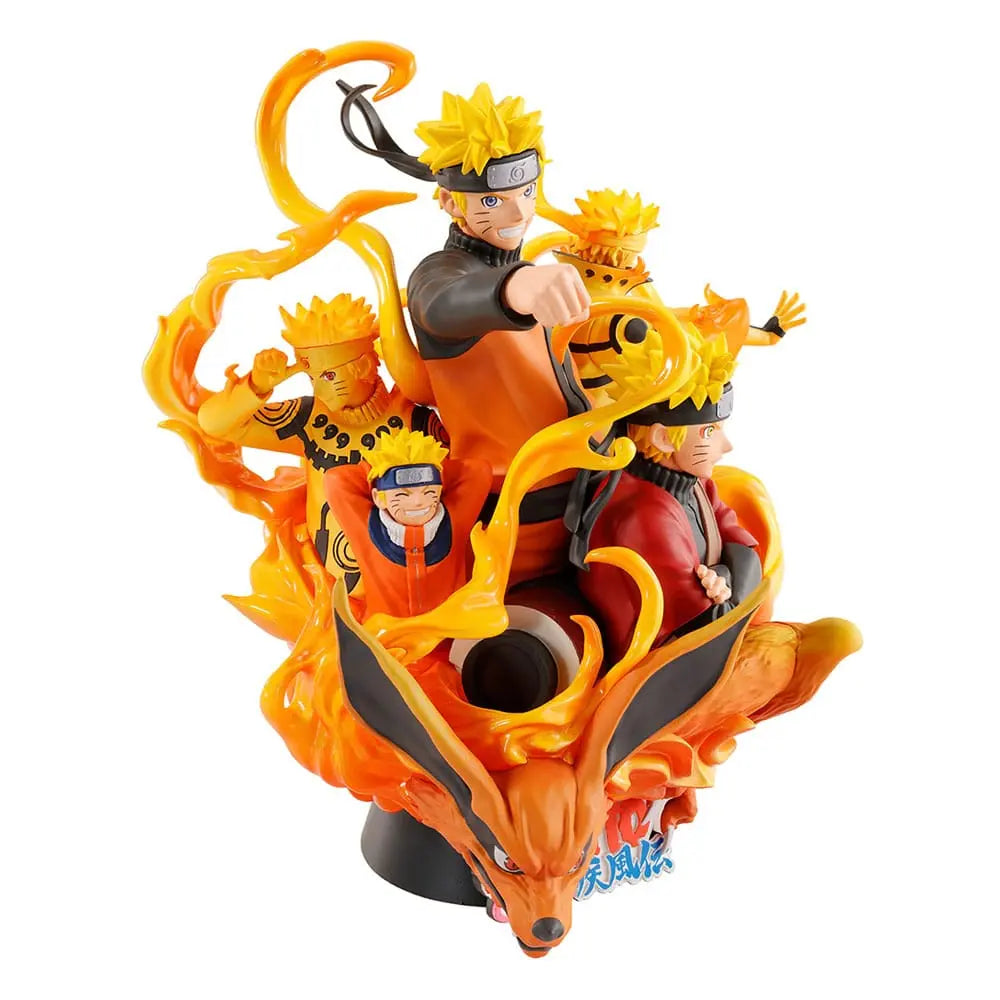 NARUTO SHIPPUDEN - Naruto 01 - Statuette Petitrama DX 15cm bems