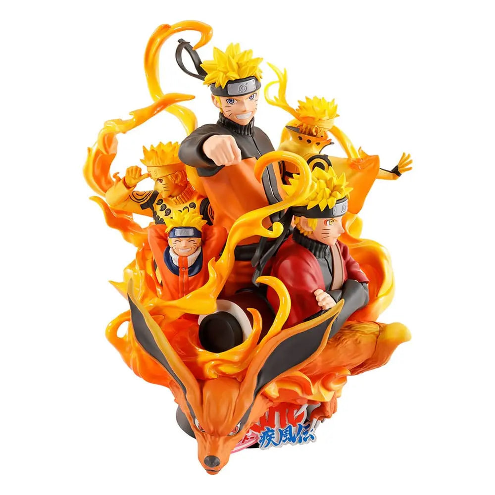 NARUTO SHIPPUDEN - Naruto 01 - Statuette Petitrama DX 15cm bems