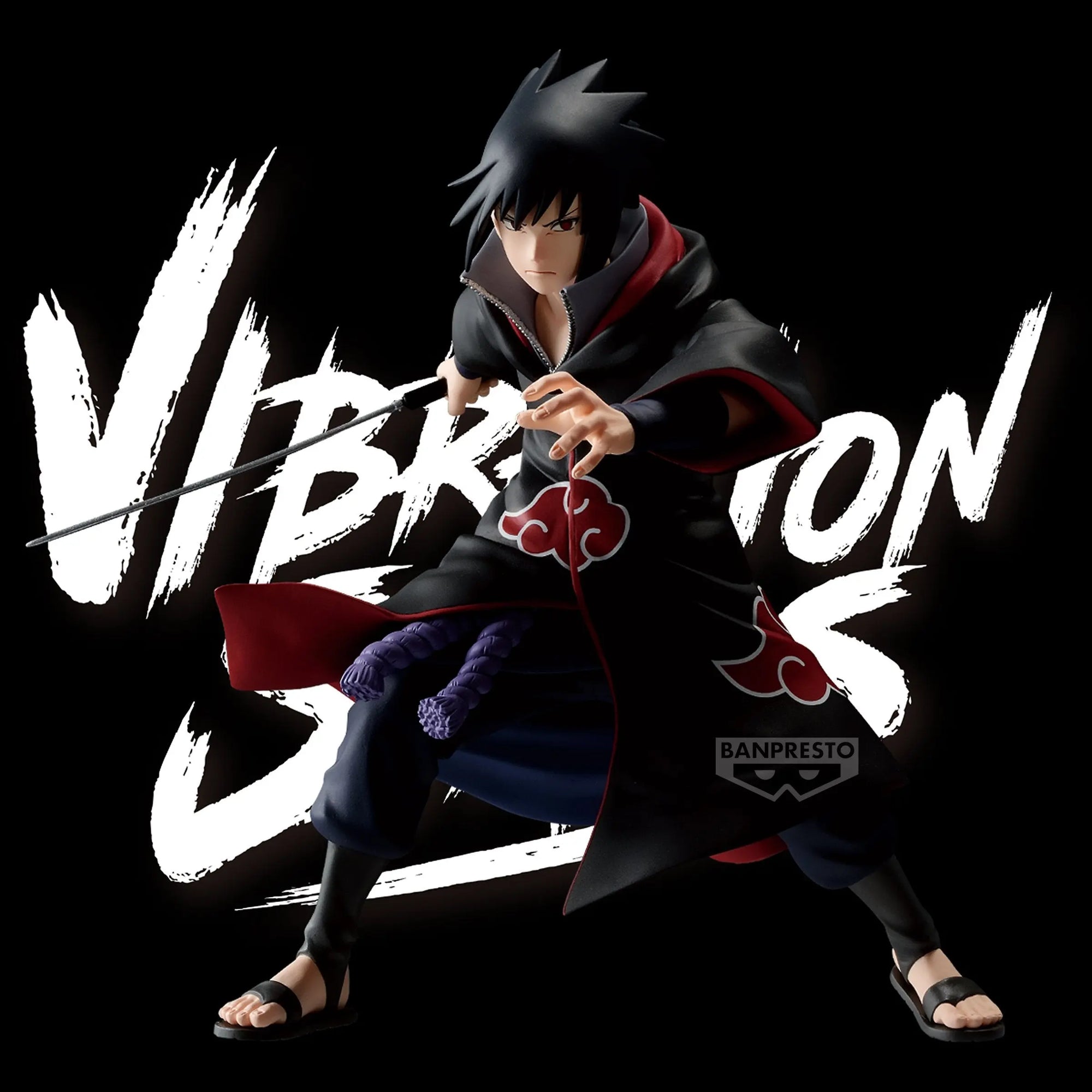 NARUTO SHIPPUDEN - Uchiha Sasuke - Figurine Vibration Stars 15cm bems