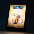 ONE PIECE - Luffy - Cadre Lumineux LED 28x20x5cm bems