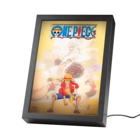 ONE PIECE - Luffy - Cadre Lumineux LED 28x20x5cm bems