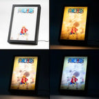 ONE PIECE - Luffy - Cadre Lumineux LED 28x20x5cm bems
