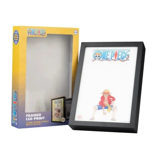 ONE PIECE - Luffy - Cadre Lumineux LED 28x20x5cm bems