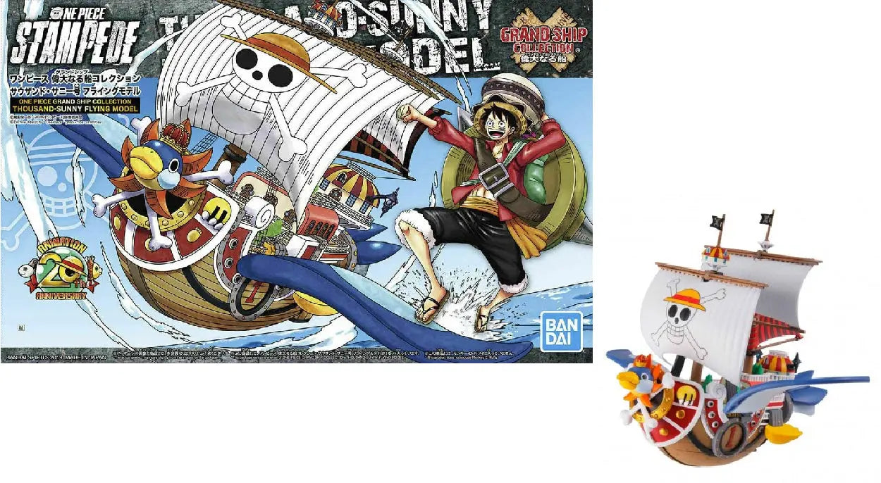 ONE PIECE - Model Kit - Ship - Thousand Sunny Flying bems