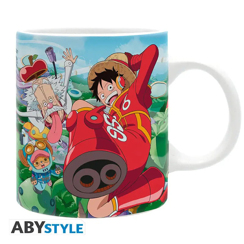 ONE PIECE - Mug 320ml - Luffy & Vegapunk bems