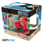 ONE PIECE - Mug 320ml - Luffy & Vegapunk bems