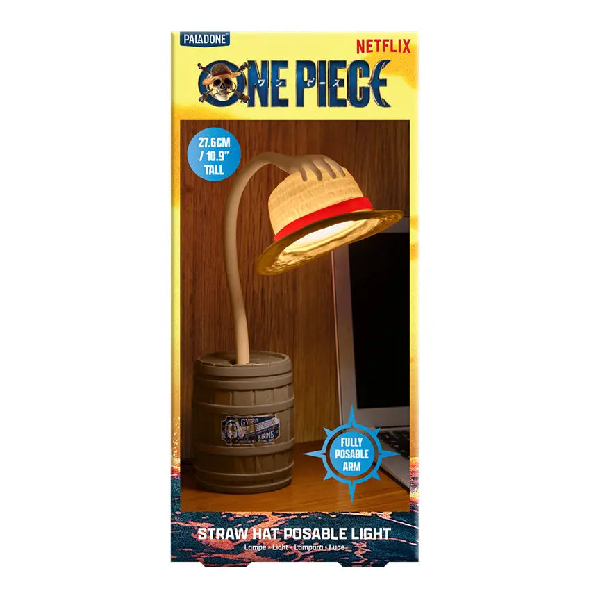 ONE PIECE NETFLIX - Chapeau - Lampe de Bureau 27cm bems