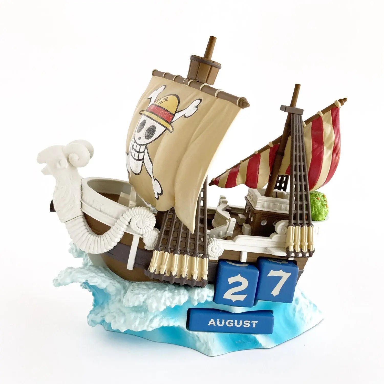 ONE PIECE NETFLIX - Going Merry - Calendrier Perpétuel 3D en Résine bems