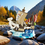 ONE PIECE NETFLIX - Going Merry - Calendrier Perpétuel 3D en Résine bems
