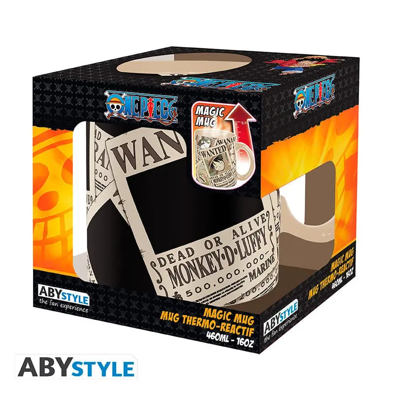 ONE PIECE - Wanted - Mug thermoréactif 460ml bems