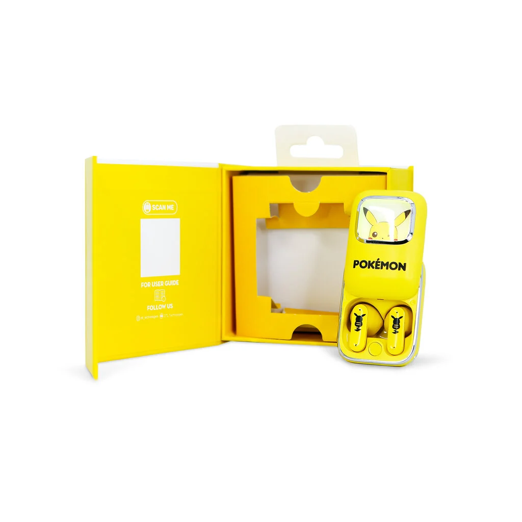 POKEMON - Pikachu - Slide Case Light Up - Earpods Audio TWS Bulma-shop