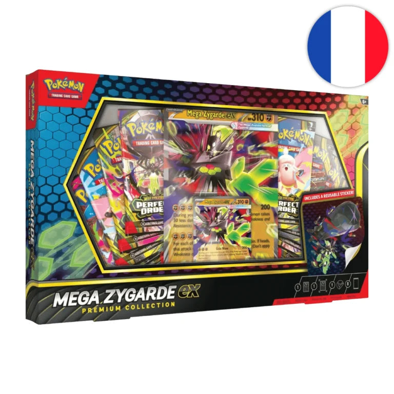Pokémon Collection Premium Mega-Zygarde ex pokémon compagny