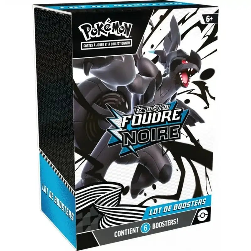 POKEMON - EV 10.5 Bundle 6 Boosters Foudre Noire - FR bems