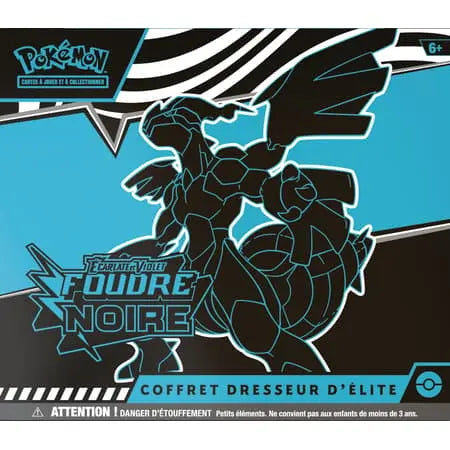 POKEMON - EV 10.5 Elite Trainer Box Foudre Noir - FR bems