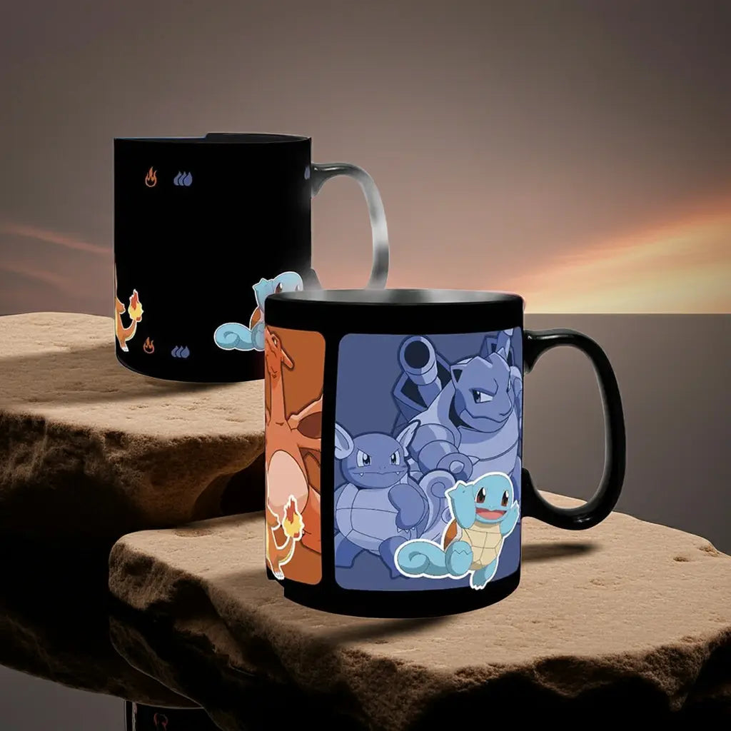 POKEMON - Evolution - Mug thermoréactif 460ml bems