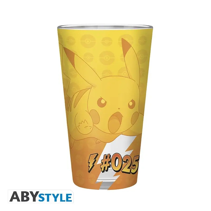 POKEMON - Pikachu "Effet Metal" - Verre XXL Premium 400ml bems