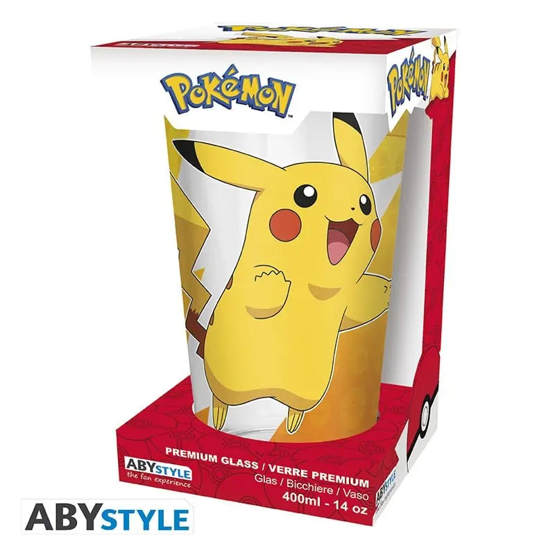 POKEMON - Pikachu "Effet Metal" - Verre XXL Premium 400ml bems