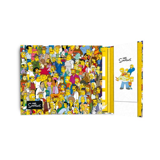 LES SIMPSONS - Planificateur Hebdomadaire + Bloc Note bems