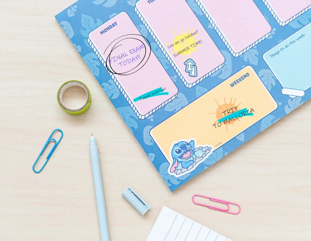 Planificateur Stitch bems