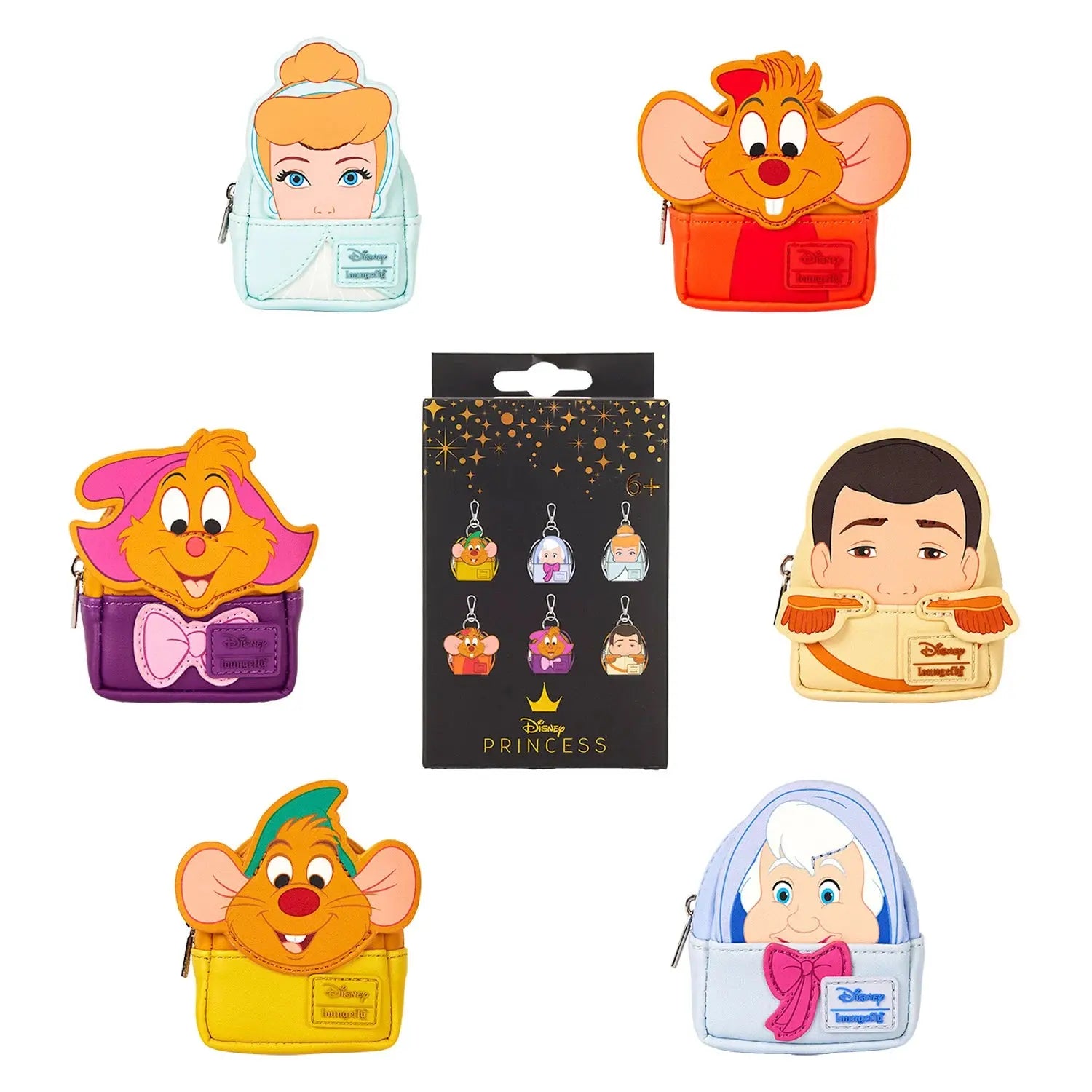 Porte-clés Loungefly Cendrillon mystère bems