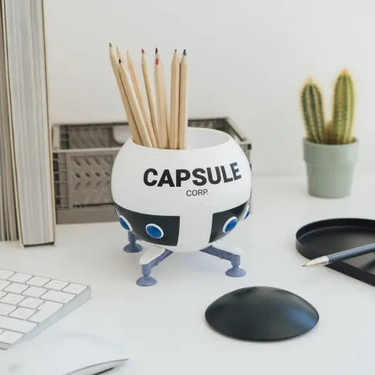 Pot à Crayons 3D DRAGON BALL Z - Capsule Corp bems