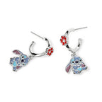 STITCH - 1 Paire de Boucles d'Oreilles Pendantes - Laiton Plaqué bems