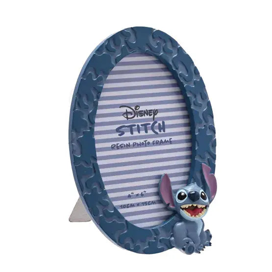 STITCH - Cadre Photo Rond en Relief bems