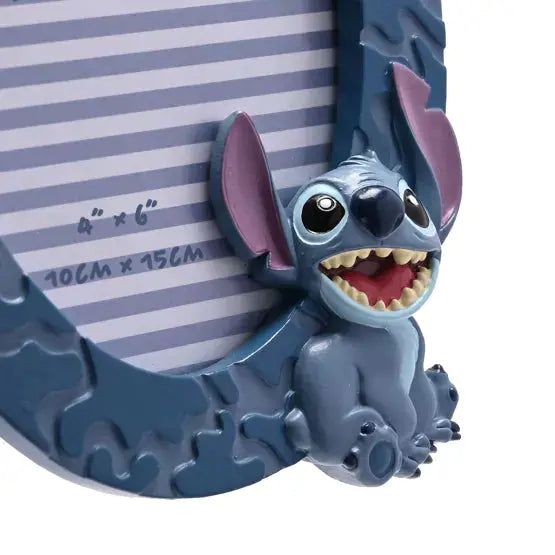 STITCH - Cadre Photo Rond en Relief bems