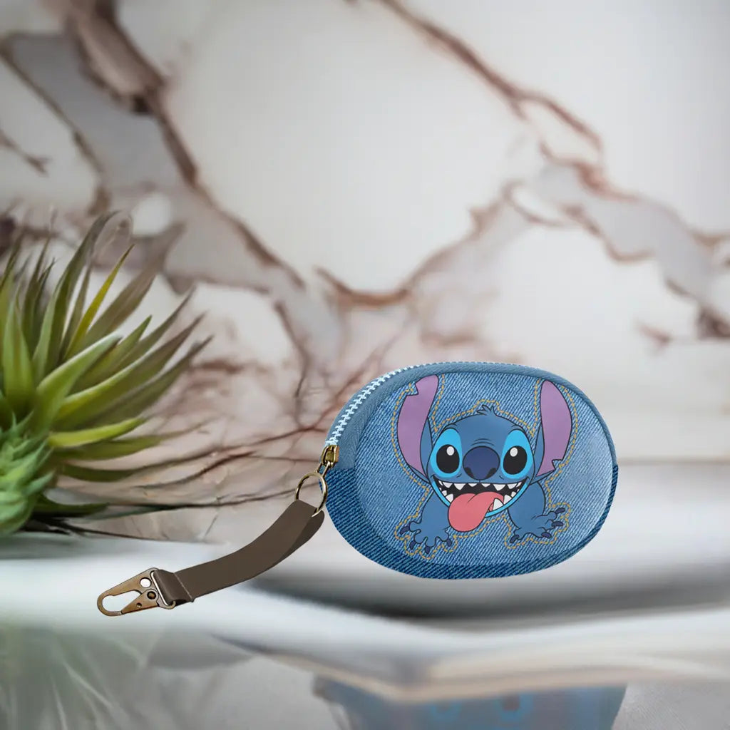STITCH - Denim - Porte-Monnaie 'Pill' - '12x9x2cm' bems