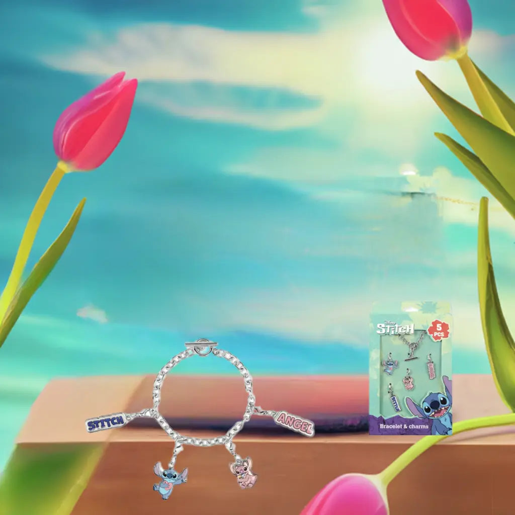 STITCH - Set Bracelet avec Charmes bems