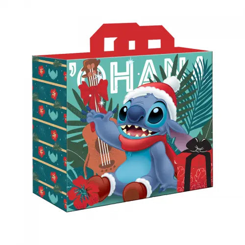 STITCH - Xmas Ohana - Shopping Bag bems