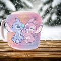 STITCH & ANGEL - Fuzzy Mug 440ml bems