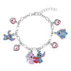 STITCH & ANGEL - Love - Bracelet + Charmes Stitch 7mm bems