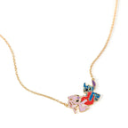 STITCH & ANGEL - Love - Collier avec Pendentif 18mm bems