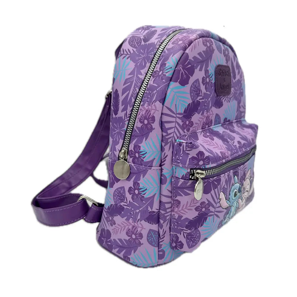 STITCH & ANGEL - Ohana - Sac à dos Similicuir - 28x11x22cm bems