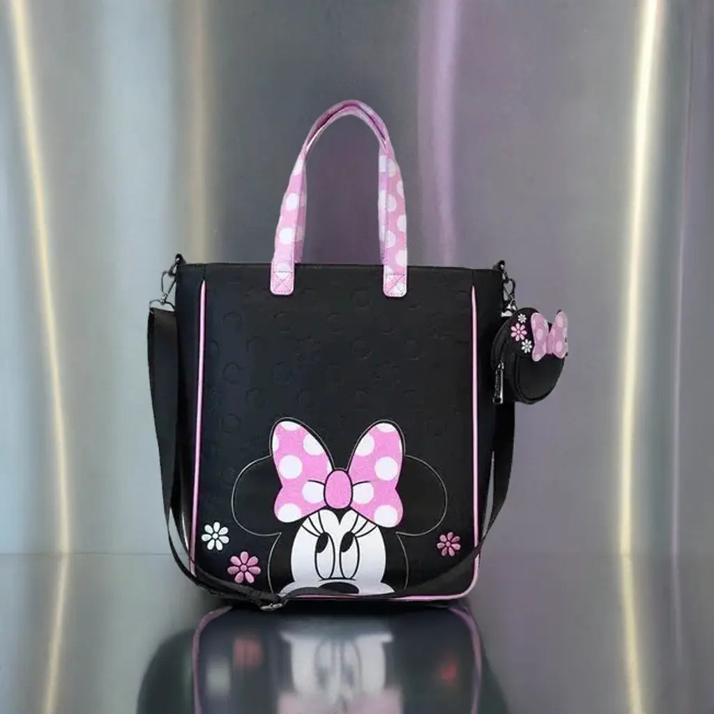 Sac à main Loungefly Minnie « Floral Rock the Dots » bems