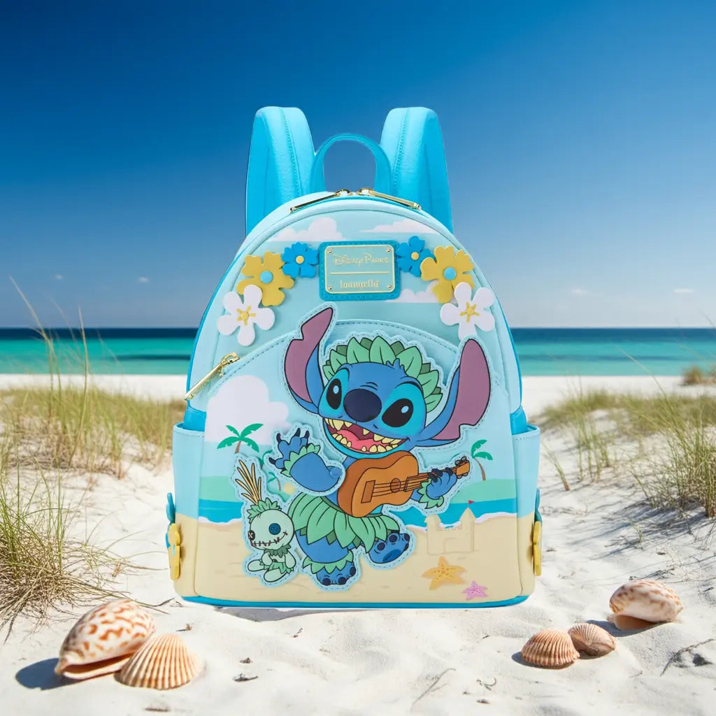 Sac à dos Loungefly Stitch & Souillon disney store
