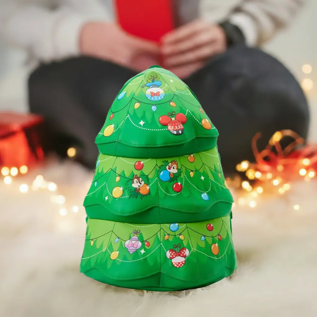 Sac à dos Loungefly arbre de noël tic & tac heo