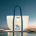Sac de plage STITCH - Ohana & Blue - 35x31x20cm bems