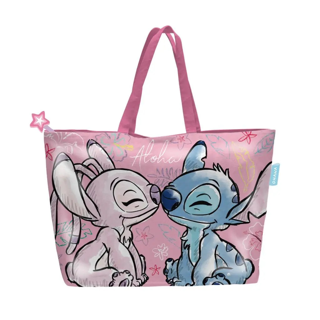 Sac de plage Stitch & Angel bems