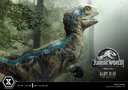 Statue Jurassic World Baby Blue 1/2 bems