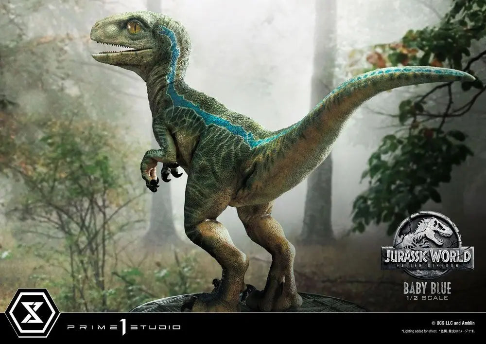 Statue Jurassic World Baby Blue 1/2 bems