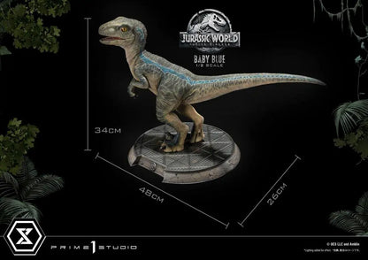 Statue Jurassic World Baby Blue 1/2 bems