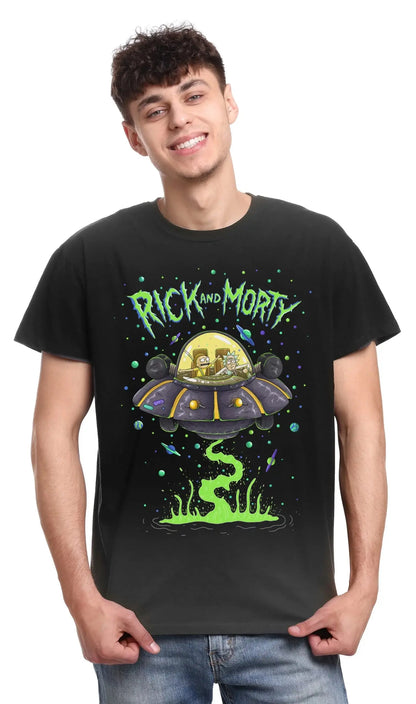 T-shirt Rick and Morty Sun city