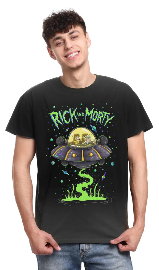 T-shirt Rick and Morty Sun city