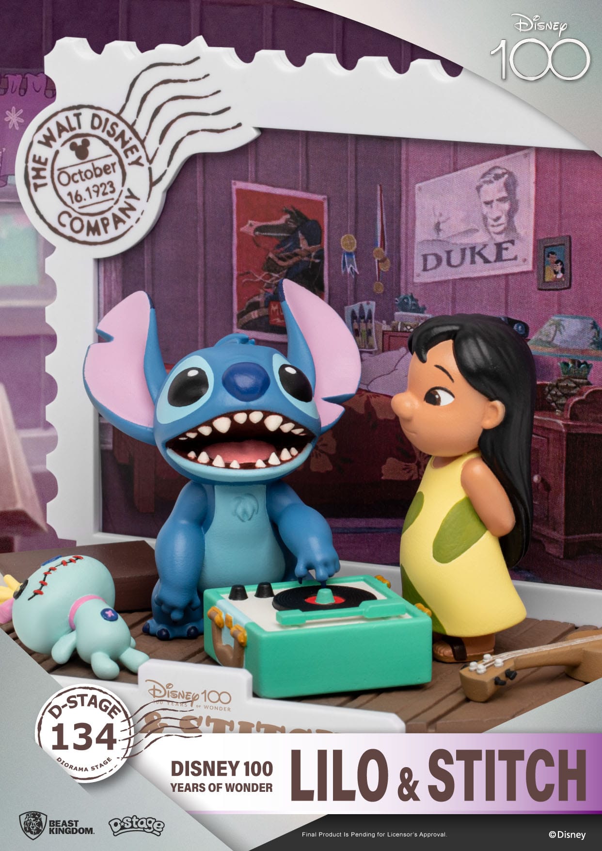 Diorama Lilo & Stitch bems