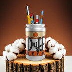 LES SIMPSONS - Duff - Pot à Crayons 3D + Set d'écriture bems