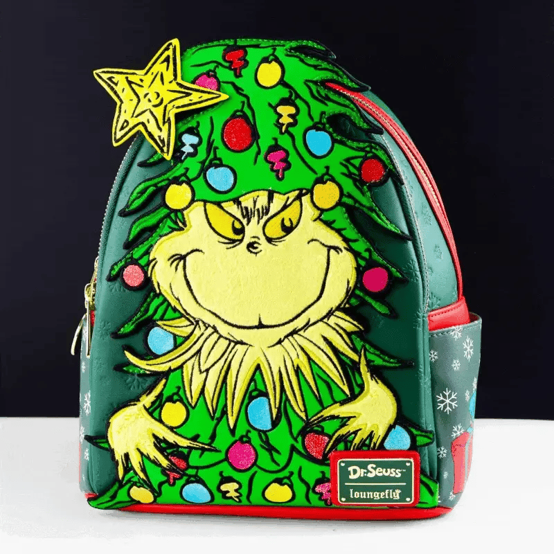 Sac à Dos GRINCH Holiday "Lumineux" LoungeFly bems